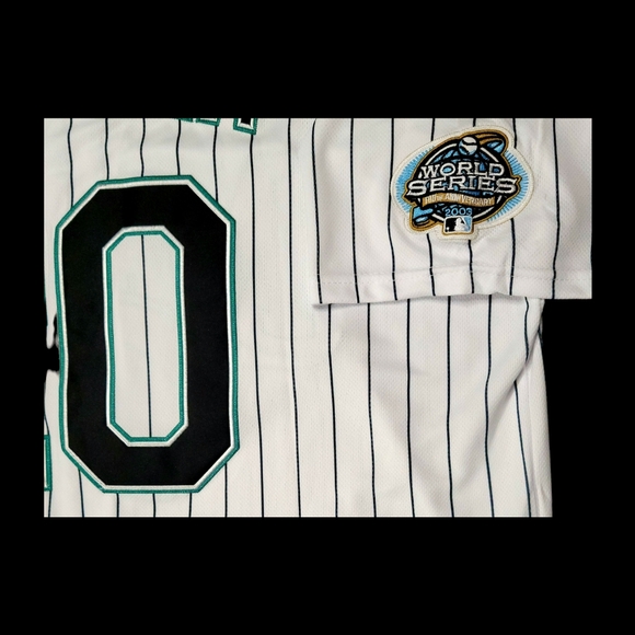 Miguel Cabrera Jersey Florida Marlins 2003 World Series Throwback Stitched 3XL - Picture 4 of 4